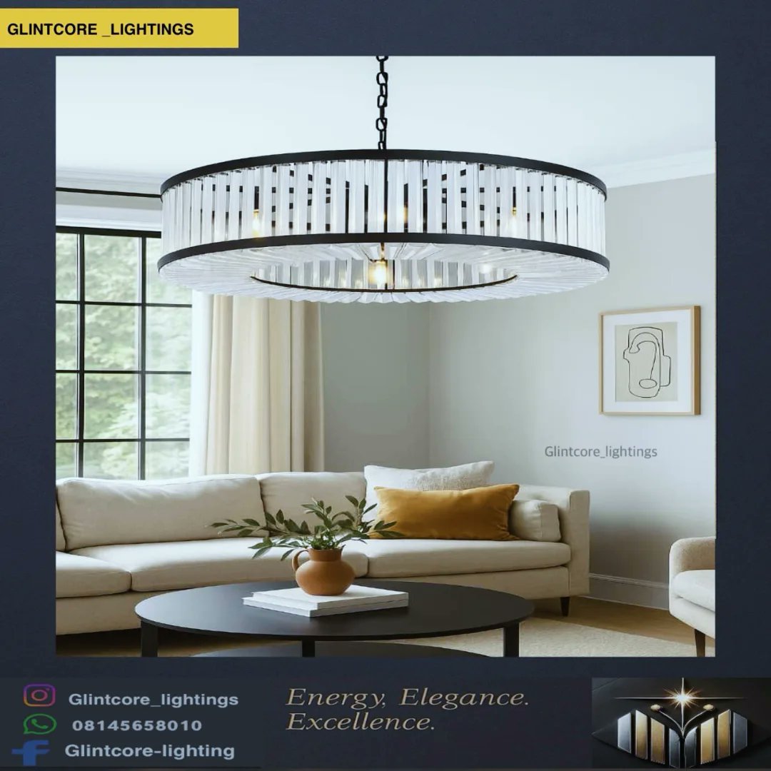 averyroberts3b1's tweet photo. Radiance Halo Crystal Chandelier

Elevate your interior with the Radiance Halo Chandelier, where modern design meets timeless elegance. Circular crystal accents beautifully diffuse light, creating a warm, luxurious atmosphere. Adjustable https://t.co/cev2fdOjSw