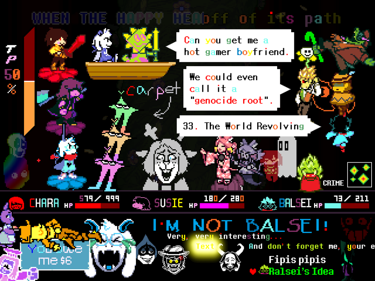 Omega97Hyper's tweet photo. im replaying chapter 5 rn is this supposed to happen https://t.co/P6vlrQpLZ8