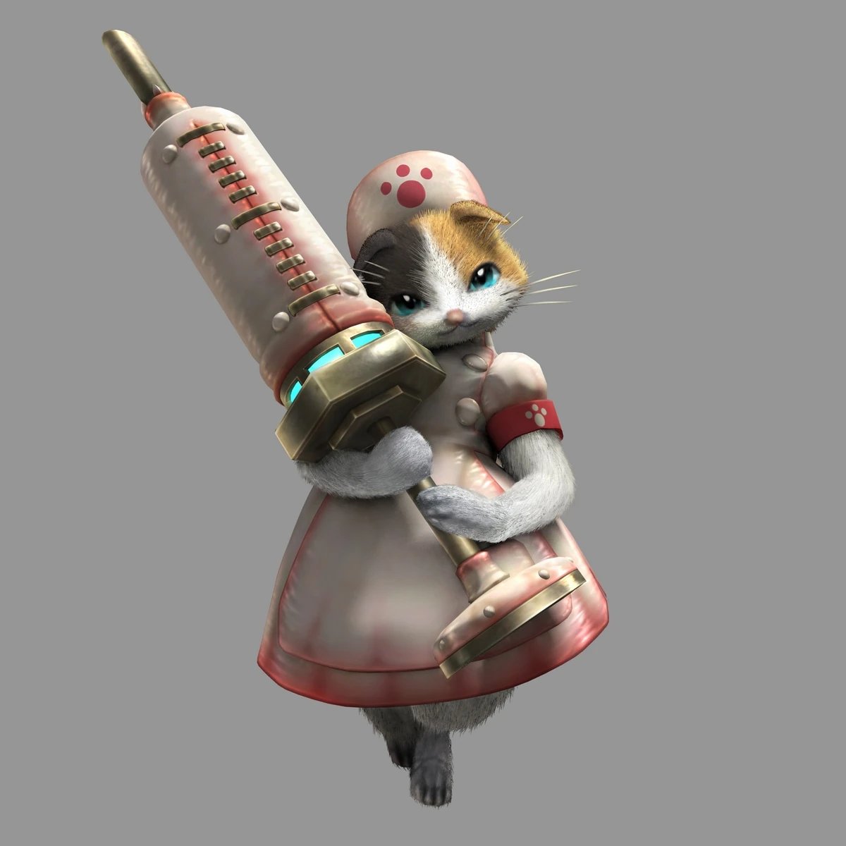 MHPalico's tweet photo. Nurse Palico armor is back 🫶 https://t.co/QZiDJqbABM