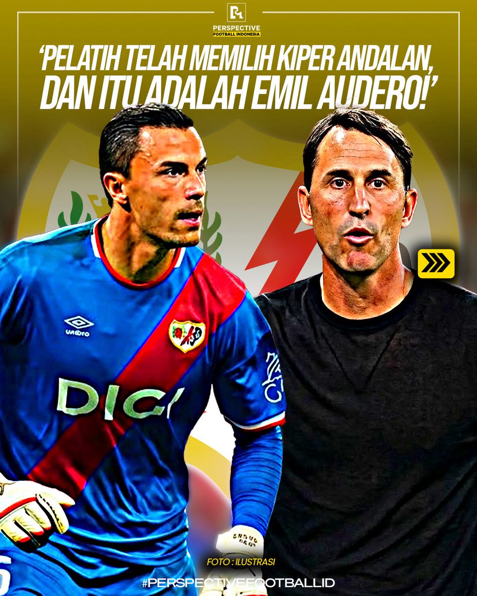 Persfootball's tweet photo. 🚨PELATIH SUDAH PUNYA ANDALAN.. EMIL AUDERO NAMANYA! 🇮🇩🧤✅

Emil Audero berhasil merebut posisi kiper utama di Rayo Vallecano dari Dani Cárdenas berkat penampilan yang penuh percaya diri dan solid saat melawan Real Madrid serta Espanyol. Meskipun kebobolan empat gol di laga debutnya melawan Real Madrid, Audero tampil impresif dan melanjutkan performa apiknya saat dipercaya menjadi starter di laga melawan Espanyol.🔝📈

Pelatih Beñat San José memilih Audero sebagai kiper utama karena kepercayaan dirinya di bawah mistar gawang, sementara Dani Cárdenas tergeser menjadi kiper cadangan. 🔥✨