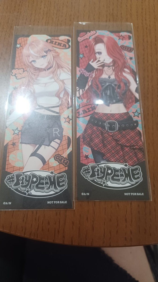 Motitumu28's tweet photo. 【交換】 にじさんじ アニメイト autumn fair 2026 しおり 特典 HYPE-ME

求 ♡の方

譲 画像の方

アニメイト池袋手渡し可能な方 https://t.co/O1YBmRHYcE