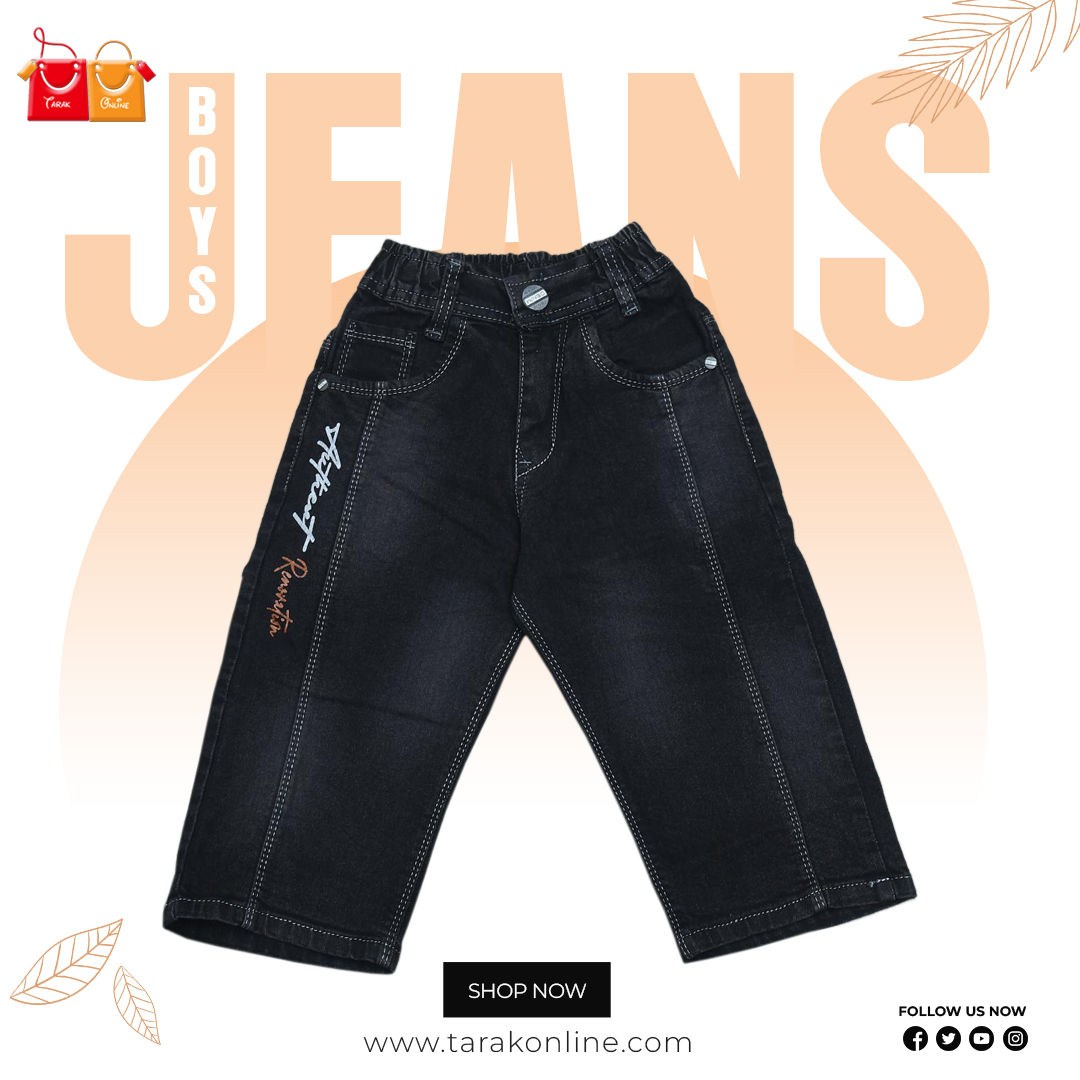 thetarakonline's tweet photo. Give your little one a trendy look with stylish, comfortable &amp; durable jeans.
.
.
.
#tarakonline #BoysJeans #KidsFashion #BoysFashion #KidsStyle #KidsOutfits #JeansForBoys #KidsWear #BoysOutfits #TrendingFashion #FashionForKids https://t.co/gKKChvb0Si