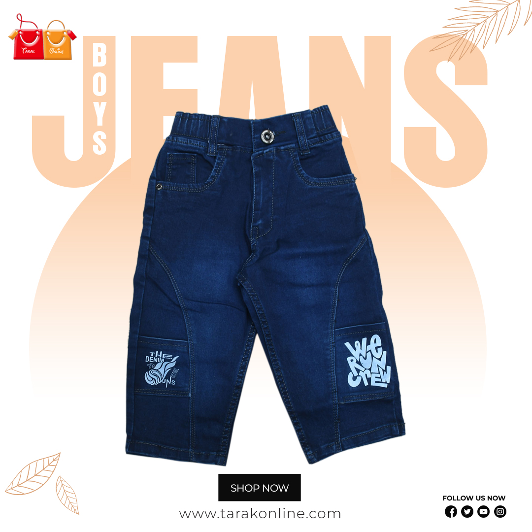 thetarakonline's tweet photo. Give your little one a trendy look with stylish, comfortable &amp; durable jeans.
.
.
.
#tarakonline #BoysJeans #KidsFashion #BoysFashion #KidsStyle #KidsOutfits #JeansForBoys #KidsWear #BoysOutfits #TrendingFashion #FashionForKids https://t.co/gKKChvb0Si
