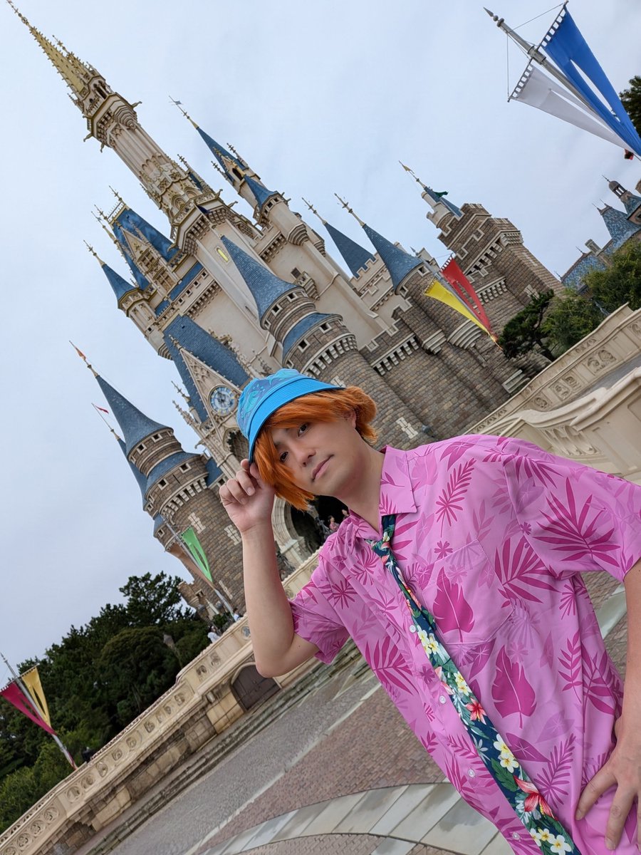 donanicklor's tweet photo. 今年初仮装🦊
フレンジー見たいから雨振らないでくれ！！

#Dハロ仮装2026 https://t.co/31vyk5s9Eb