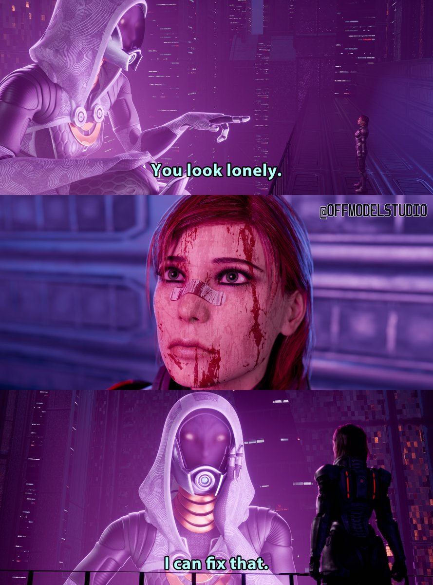 OffModel3D's tweet photo. Starting up a new save knowing damn well Bioware is going to make me go half the game before I can recruit Tali again.

#MassEffect #tali #bladerunner https://t.co/ZxtSWvEcaF
