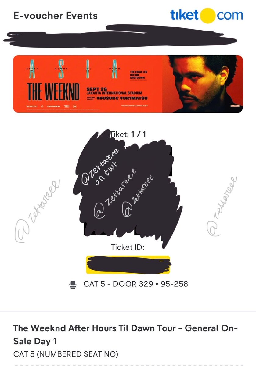 zettareee's tweet photo. wts the weeknd in jakarta

Cat 5 DAY 1

✅ Underprice
✅ tukeran pas udh jadi wb di gbk atau dimana boleh
✅ full cod boleh, dp boleh

SERIOUS BUYER ONLY! https://t.co/OQkx6ZelPQ
