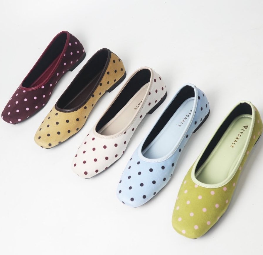 ershaur's tweet photo. nggak nyangka flatshoes warna matcha + polkadot ternyata segemes ini😭🩰

https://t.co/myEXHFEyPI https://t.co/wRumW16JEt