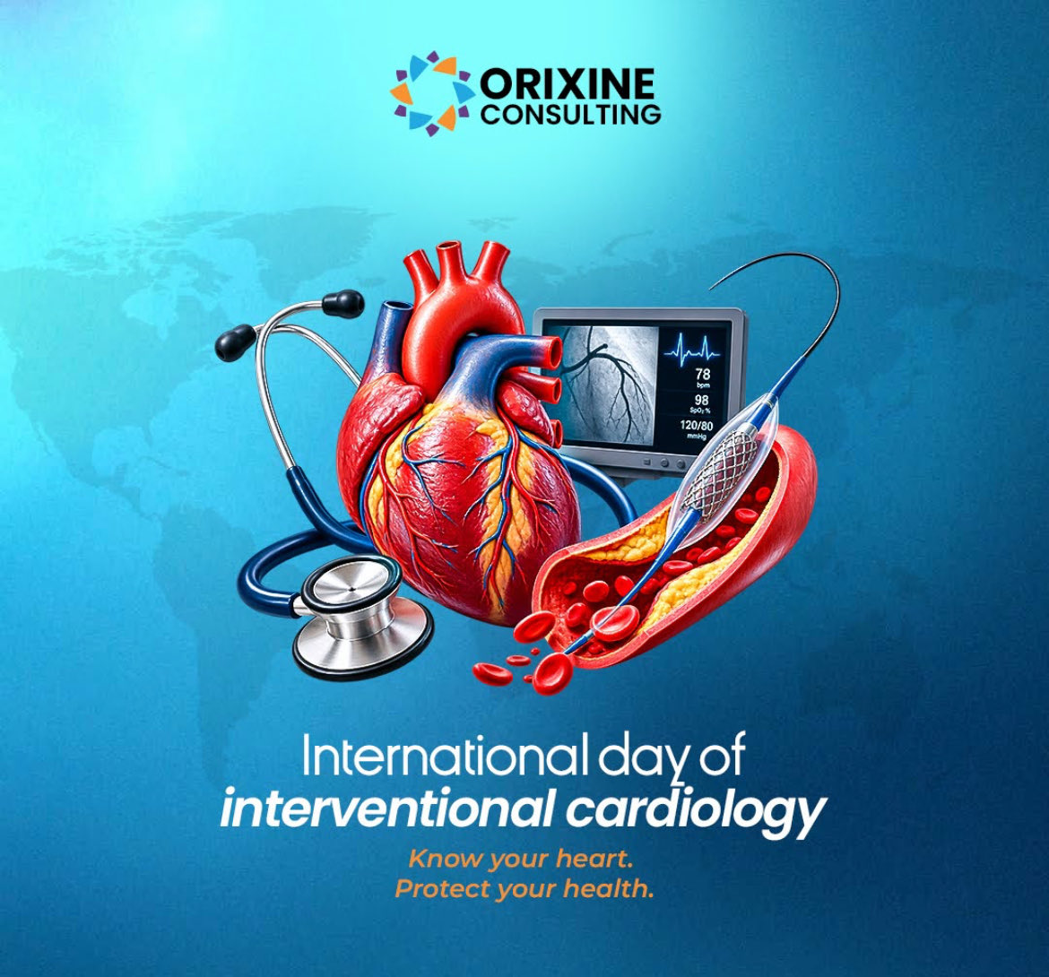 OrixineConsult's tweet photo. International day of interventional cardiology

Know your heart.
Protect your health. https://t.co/jAKXiBcK9E