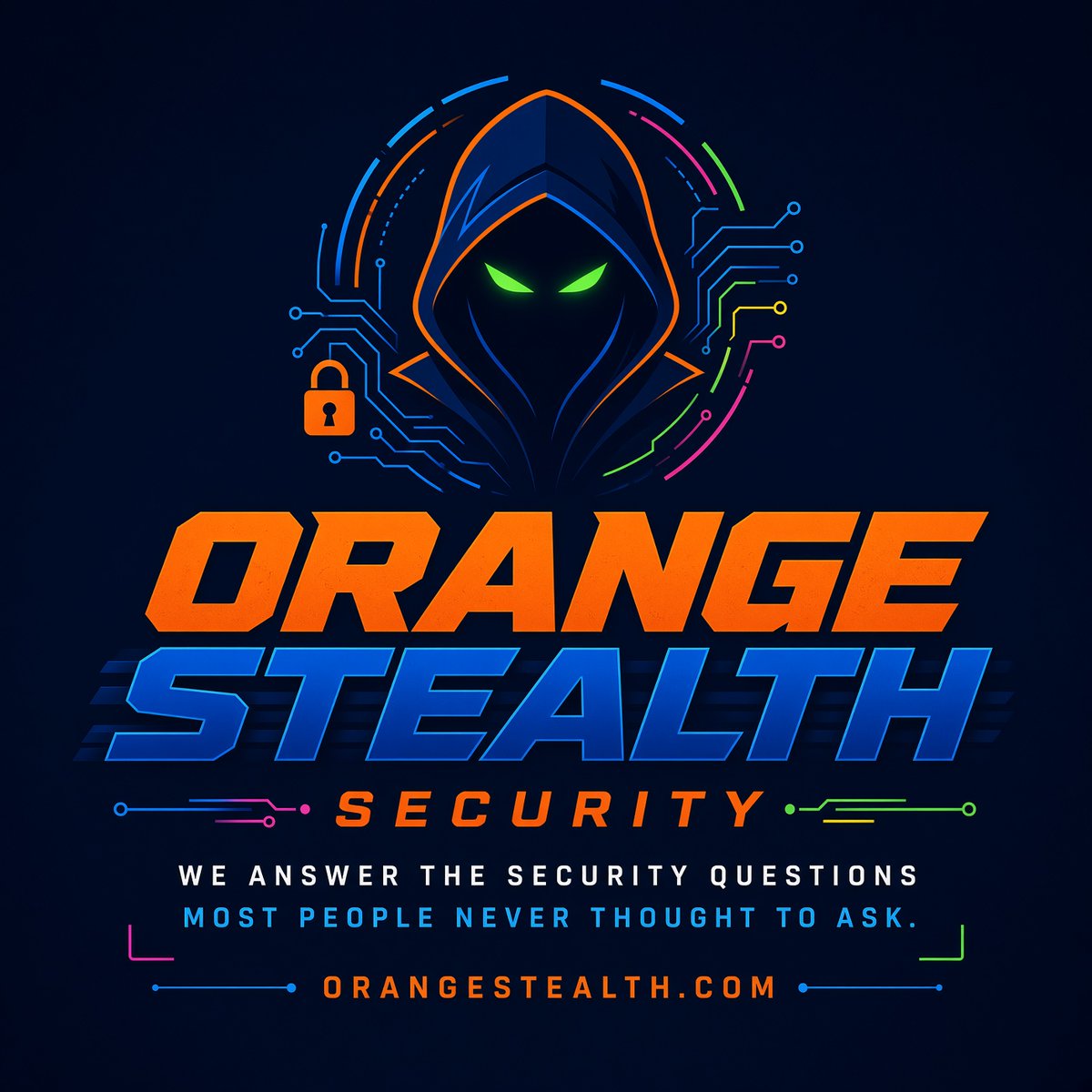 ORStealthSec's tweet photo. Orange Stealth Security answers the questions most people never thought to ask… https://t.co/2ePuapEDI5