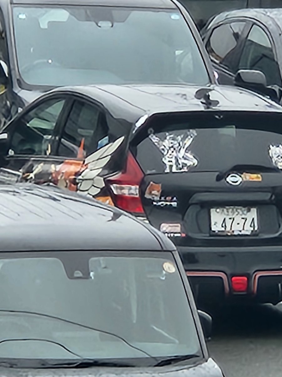 nishi_NotRUNX's tweet photo. マヤノトップガンの痛車だ！ https://t.co/WjxLsqthNi