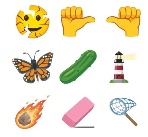 DeepMin88285220's tweet photo. 苹果IOS27了，然后IOS27版本会更新9款新的EMOJI，其中最meme的就是这款Cracking Face了 
它还是最受期待的新 Emoji 第一名。  
中文大概率是叫 我裂开了  meme 
验证1：https://t.co/GjfM2jyvAA
验证2：https://t.co/0DObIRuuph https://t.co/fCHuQzdQwD