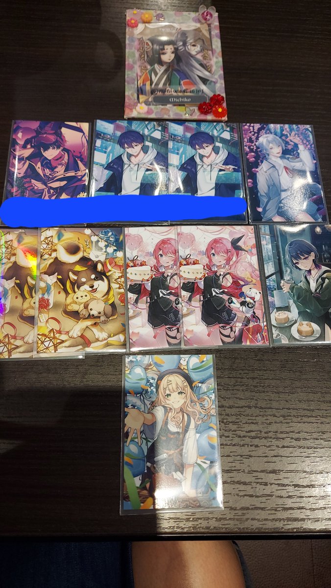 miniusagi10101's tweet photo. 【交換】にじさんじ ノスタルジアコレクション 

【譲】画像1

【求】画像２

本日池袋手渡し、郵送交換
 🟦は求上段と交換or上段含めた交換のみ
お気軽にお声かけ下さい。 https://t.co/TAsAZJL9q5
