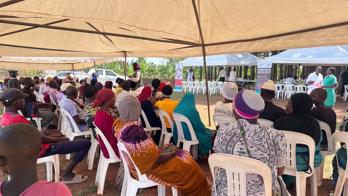 RaisingHopeInt2's tweet photo. WE ARE IN MAYUGE DISTRICT: Celebrating Busoga, Championing Health.

As the people of Busoga come together to celebrate the Coronation Anniversary of His Royal Majesty the Kyabazinga of Busoga, our team is in Mayuge bringing essential sickle cell services closer to the community.

We were deeply honoured to have the medical camp officially graced by Rt. Hon. Rukia Nakadama Isanga, 3rd Deputy Prime Minister of Uganda, who led by example by getting screened for sickle cell herself.

Her message was clear: knowing your genotype is an important step towards making informed health and reproductive decisions. She encouraged Basoga and all Ugandans to know their genotype and take charge of their health.

This FREE Sickle Cell Health Camp is proudly delivered in partnership with SADO – Smart African Village Development Consortium and Raising Hope International Friends (RHIF), providing:

Sickle cell screening
Drug refills and treatment support
Health education
Counselling and psychosocial support
Referral and linkage to care

As Mayuge comes alive for the Kyabazinga Coronation Anniversary, we are reminded that celebration and health can go hand in hand.

All is set for the Coronation celebrations of His Royal Majesty the Kyabazinga of Busoga!

👑 Long Live the Kyabazinga!
🩸 Know Your Genotype. Know Your Health. Protect Your Future.

#KyabazingaCoronation #Busoga #Mayuge #SickleCell #KnowYourGenotype #SADO #RaisingHope #HealthForAll #SickleCellAwareness #CommunityHealth #Uganda