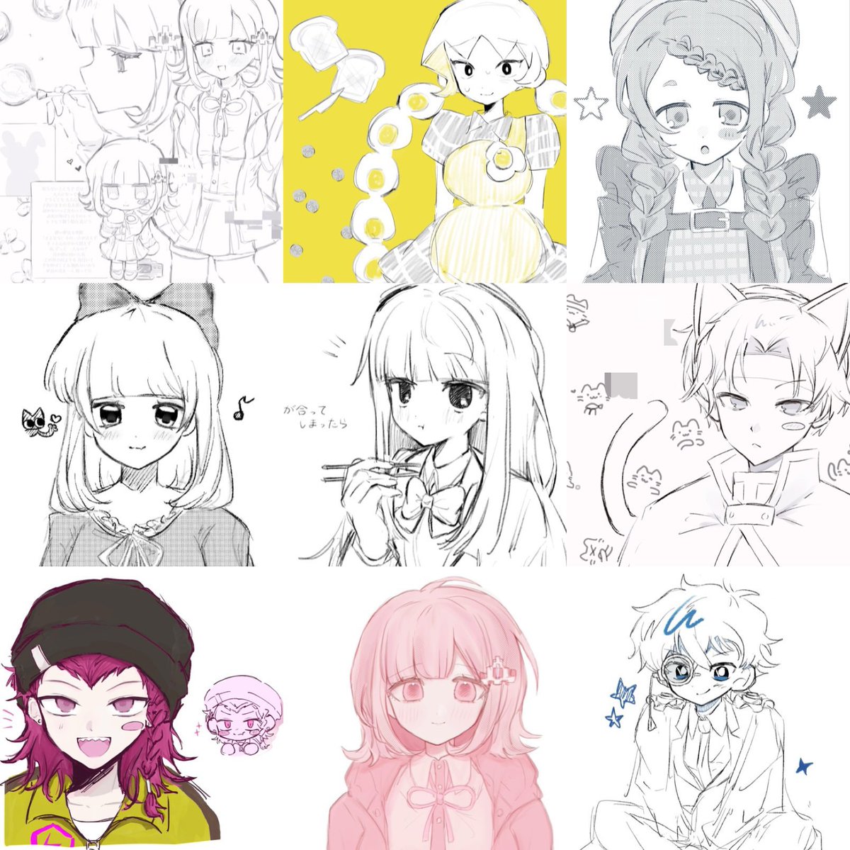 38tfj's tweet photo. 作業通話や描き合い、お話等沢山できるお友達求めてます！♥︎絵柄が超絶不安定でまだ、定まっておりません…😭🙏🏻全反応まわります(бвб)💌是非に！
 #夢絵師さんと繋がりたい 
 #夢絵描きさんと繋がりたい https://t.co/kjNccHGRi9