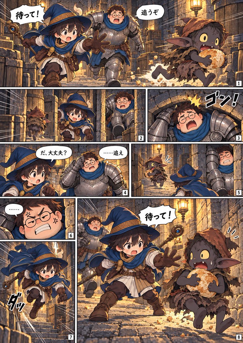RIOandGRAY's tweet photo. #リオとグレイのダンジョン日記 https://t.co/SmsmEzoSw2