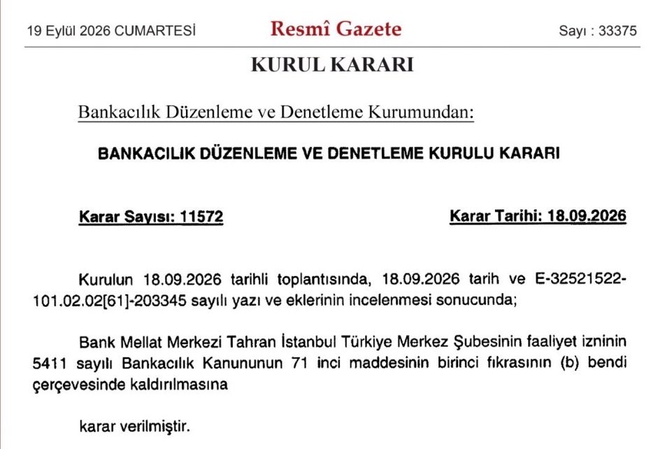 afunsal02's tweet photo. Vazife kutsaldır

Önce İran’ın Mahan Air uçuşlarına yasak getirildi şimdi de yıllardır faaliyet gösteren Mellat Bankası'nın bankacılık lisansı iptal edildi

Miyarlarca liralık fon soygununda, Maliye Bakanı’nın  aylar öncesinden haberdar olduğunu bildirmesine rağmen adım atmayıp zımnen soyguna göz yumanlar, İran’a dönük bu kararların örtüsü altında Mekke Anlaşmasının ekonomik cephesini açmış oldular

Fenni gübrenin en kritik hammaddeleri olan üre, amonyak, ve sülfür üreticisi olan 1 ülkeye Ekim ayı öncesi yapılan bu operasyonun bedelini çiftçimiz ve nihayetinde yüksek gıda fiyatlarıyla halkımız ödeyecek, maalesef