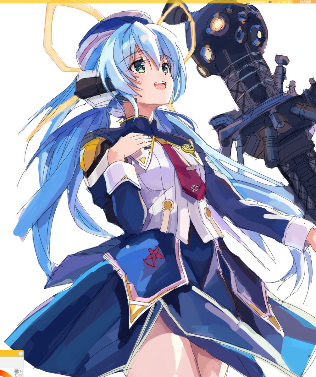 sanbai2012's tweet photo. 今日の絵チャ
planetarian ほしのゆめみちゃん

映画10周年らしくてアマプラ解禁されたらしい
私にとって初めての鍵。すぐ泣く
#planetarian_anime https://t.co/UoWlja5lix