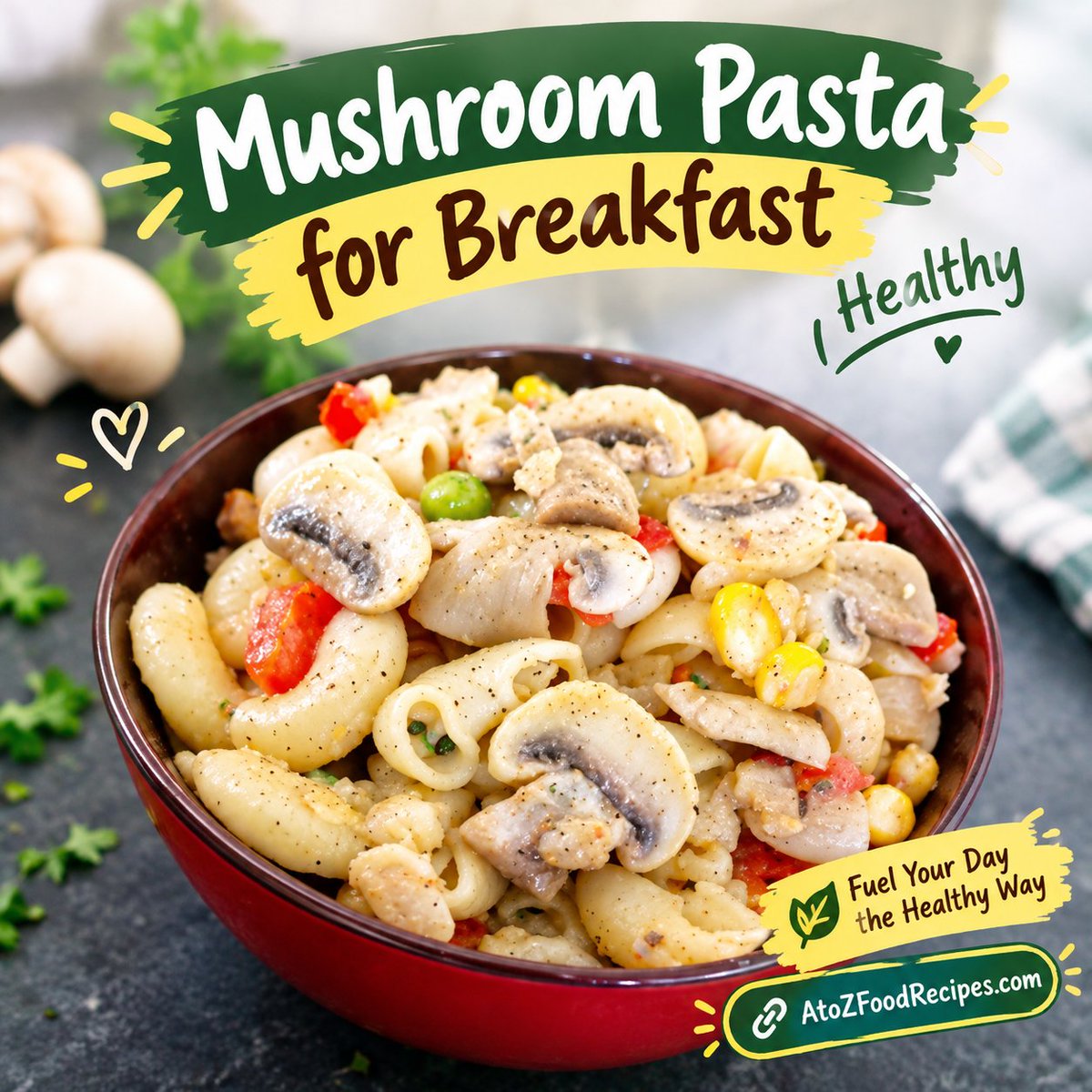 atozfoodrecipes's tweet photo. Tired of the same breakfast? 🍝🍄

Try creamy mushroom pasta; tasty, comforting and easy! 😍

Would you eat pasta for breakfast? 👇

🍝 Get the recipe 👉 https://t.co/8fiyuLAT2M 

#AtoZFoodRecipes #MushroomPasta #PastaLovers #VegetarianRecipes #BreakfastIdeas https://t.co/JqFi9oqSZa