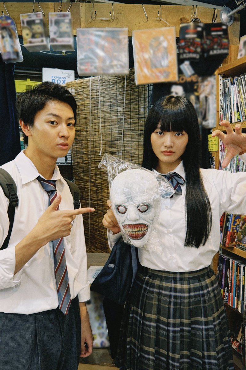 dramadaisakusen's tweet photo. 【#デス青春ゲーム】
第３話配信中！

😬☺️😐️
１枚に選べませんでした

#山﨑天(#櫻坂46)
#藤本洸大

▼配信はこちらから▼
https://t.co/HA3OJVsB4B https://t.co/Y2lUa6DXgu