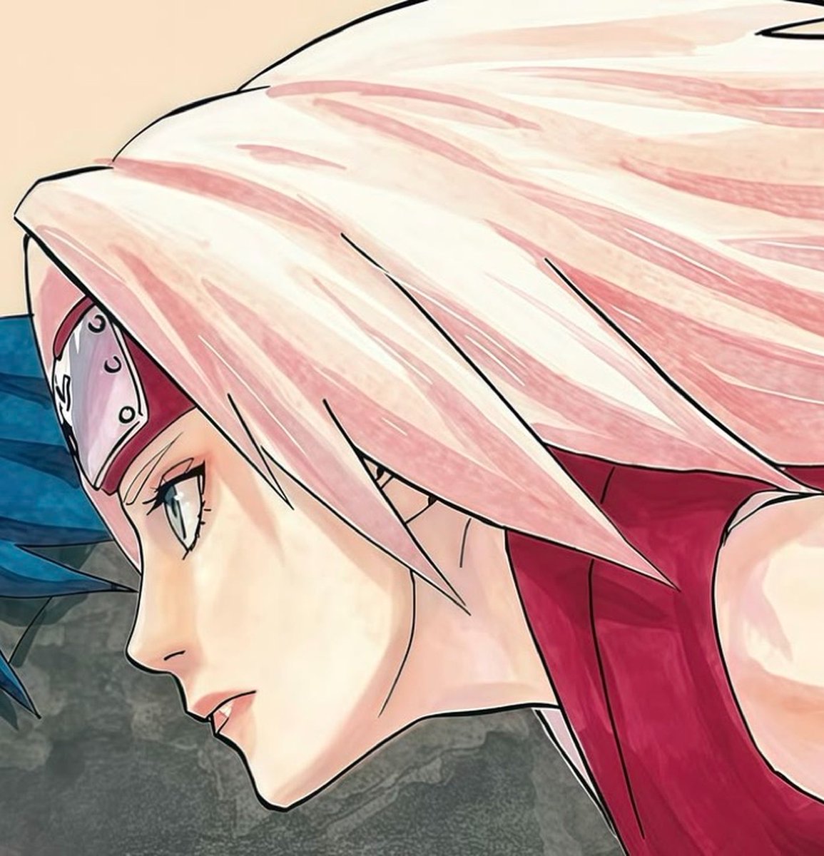 petalshadow's tweet photo. honestly tho, HOW could anyone not fall in love with sakura? the pink hair, the big ass emerald eyes, the FACE CARD??? i’m sorry but i was never making it out of day one, i would’ve been on one knee immediately 😭✋🏼 https://t.co/ZqgynfMlYK