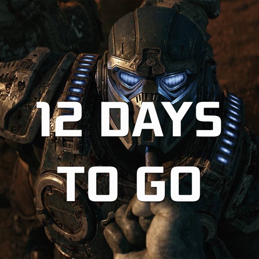 Gears_Intel's tweet photo. 12 DAYS TO GO UNTIL GEARS OF WAR: E-DAY - early access from 1st October! https://t.co/DEO4UR2LWt
