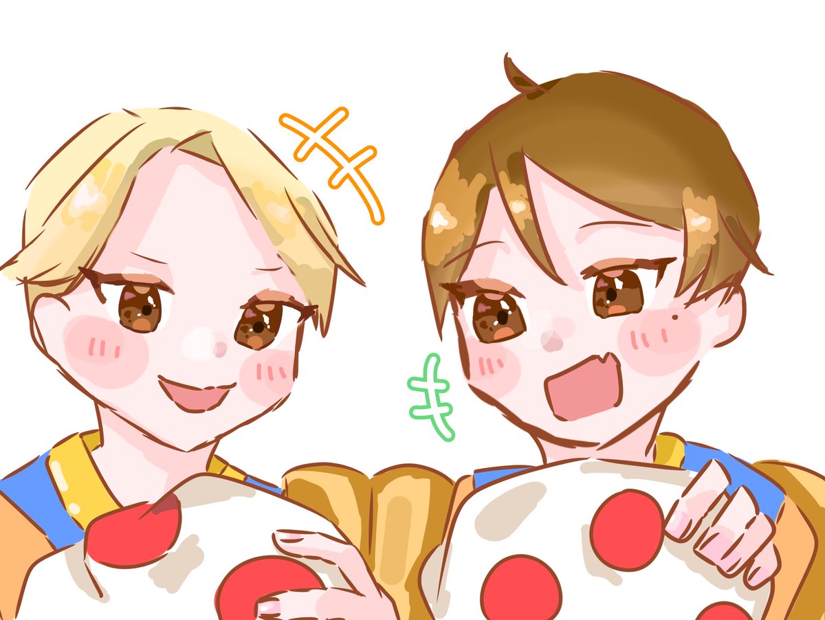 kach_yg's tweet photo. なかよし  #葉ちゅ絵  #GON絵イム  #ようごん https://t.co/oIqHfwIK2N