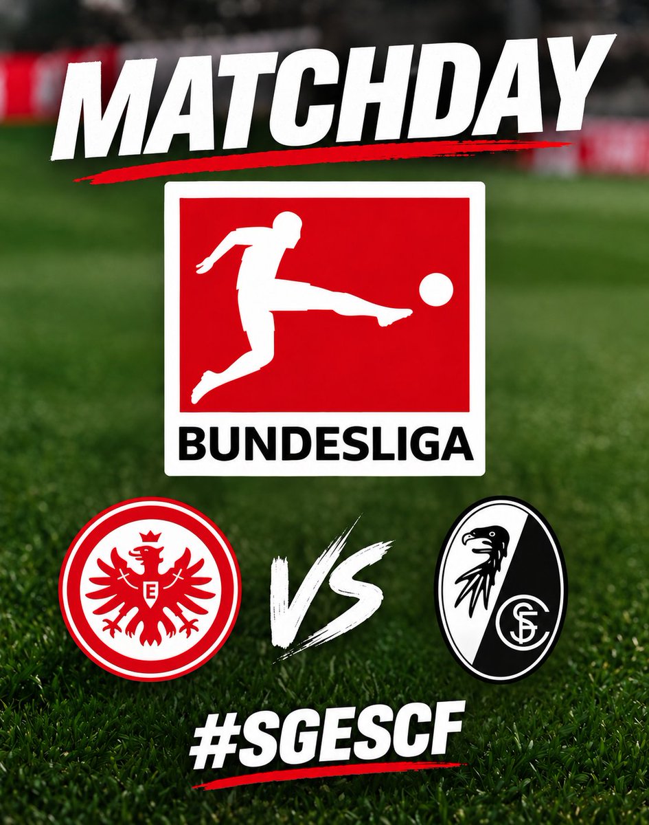 AdlerNews's tweet photo. 𝐌𝐀𝐓𝐂𝐇𝐃𝐀𝐘 #SGEFCA

Bestes Stadionwetter und mit einem Auswärtssieg in Mainz im Rücken, spielt man heute gegen ungeschlagene Freiburger.

An die Leistung von letzter Woche gilt es anzuknüpfen. Bei der Aufstellung sehe ich außer Collins für Maluze keine Änderungen.

#SGE 🦅 https://t.co/GgTLRxtQzO