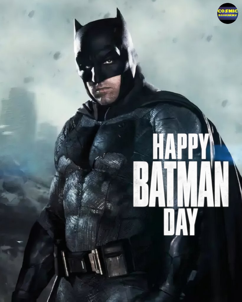 cosmicbooknews's tweet photo. Happy Batman Day! https://t.co/csq9Ty0s7N