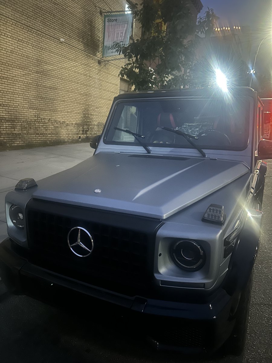 RodentHour's tweet photo. Looking for some help. How do we get this not abandoned vehicle with no @nysdmv plates, registration or inspection sticker off the streets of our neighborhood? The VIN is also covered by a small parking meter receipt. Which @nyc311 category do I use so that @NYPDnews will tow it. https://t.co/AY4tKlo9Bv