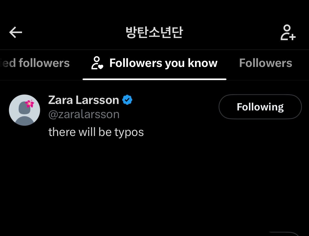 younjungllit's tweet photo. #ZaraLarsson and #BTS have followed each other on Twitter after their performances at iHeart Radio today 👏🏼

Zara Larsson previously mentioned that she enjoyed watching #BTS’ 2026 Netflix show &amp; would love to meet them 🔥 https://t.co/okAjnMCZe1
