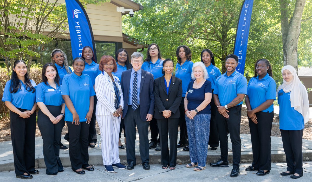 GSU_Perimeter's tweet photo. At the Dean's Perimeter Ambassadors and Board of Advisors Retreat, ambassadors received valuable leadership insights from Dean Barbara Johnson and board members, explored their roles as college representatives. https://t.co/rCNo8LpwLA.
#PerimeterProud #Leadership #TheStateWay https://t.co/hlahzOAJz1