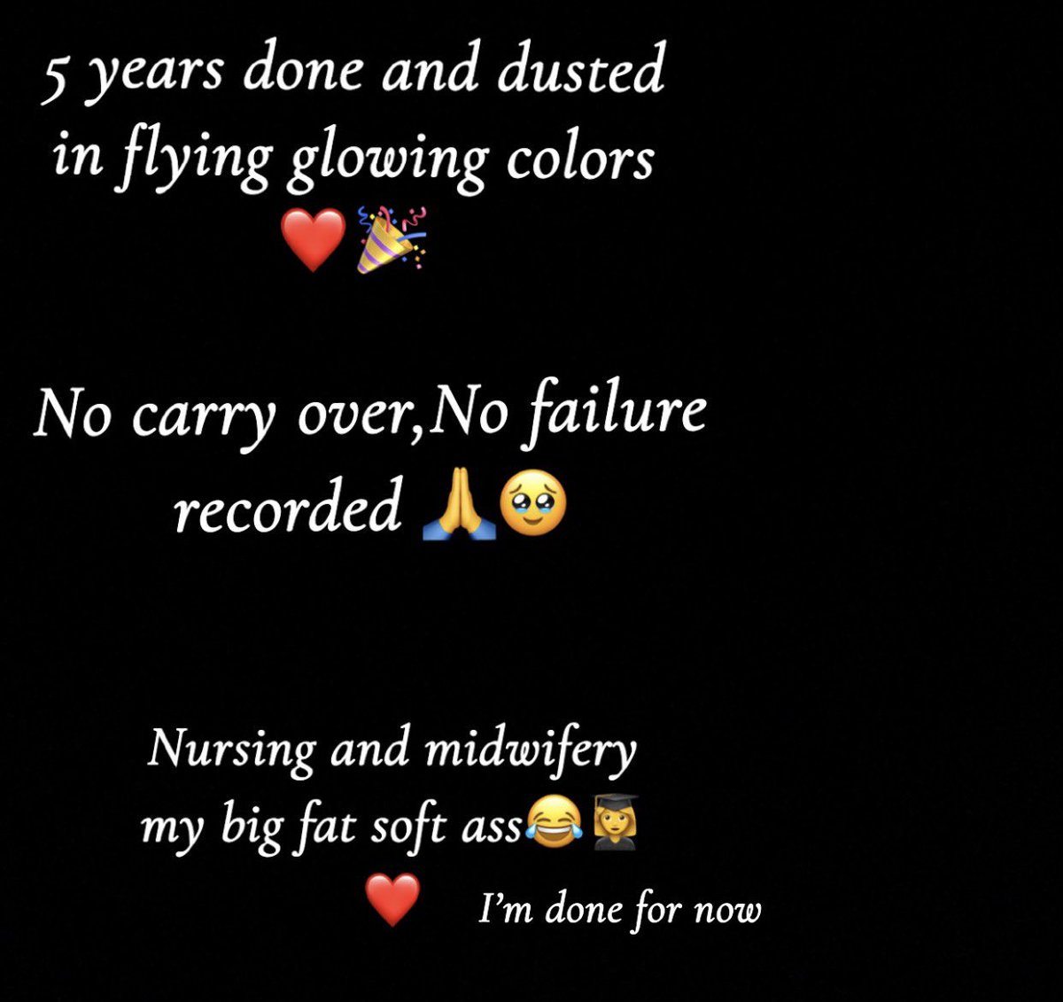 amara_babyy's tweet photo. University days officially over 🥹❤️ 
From now on, it's all congratulations 🎓🎉 https://t.co/GxKL3cm7kx