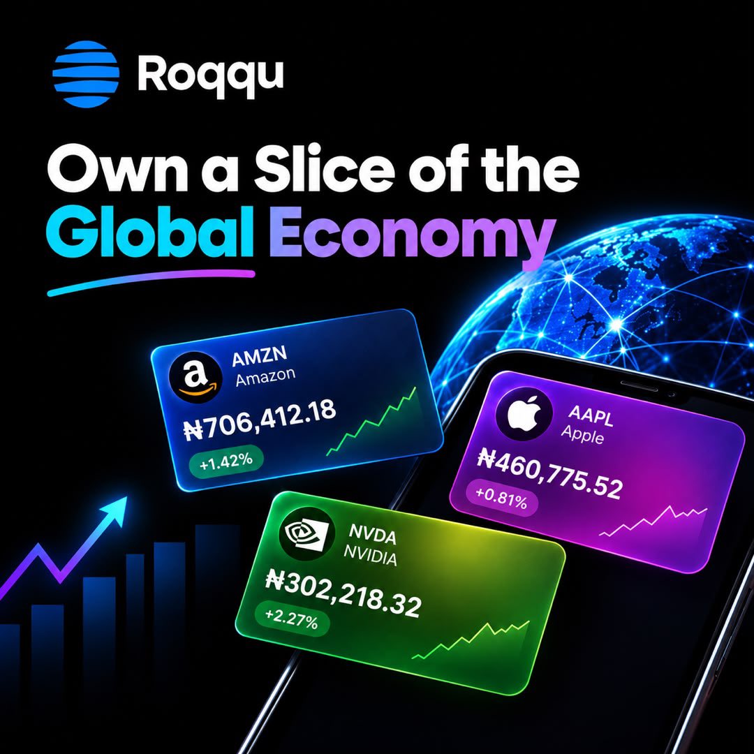 dora_bae8's tweet photo. 3 global companies I’d love to own a piece of 

Not because I think their stocks will automatically go up, but because I find their businesses interesting.

1. $NVIDIA 
AI is creating massive demand for computing power, and NVIDIA sits right in the middle of that infrastructure.

2. $Apple 
The combination of hardware, software and its massive ecosystem makes Apple one of the companies I’d genuinely like to have exposure to.

3. $Amazon 
It’s easy to think of Amazon as just an online store, but its cloud business is a huge part of the company too.

The interesting part?

With tokenized stocks, I don’t necessarily have to think in terms of buying an entire expensive position.

Platforms like @roqqupay, powered by @Ondo Finance, are bringing exposure to global stocks onto digital financial infrastructure. (Ondo Finance)

If you could own a piece of one global company, which one are you picking?

#CreateWithRoqqu
@roqqupay
