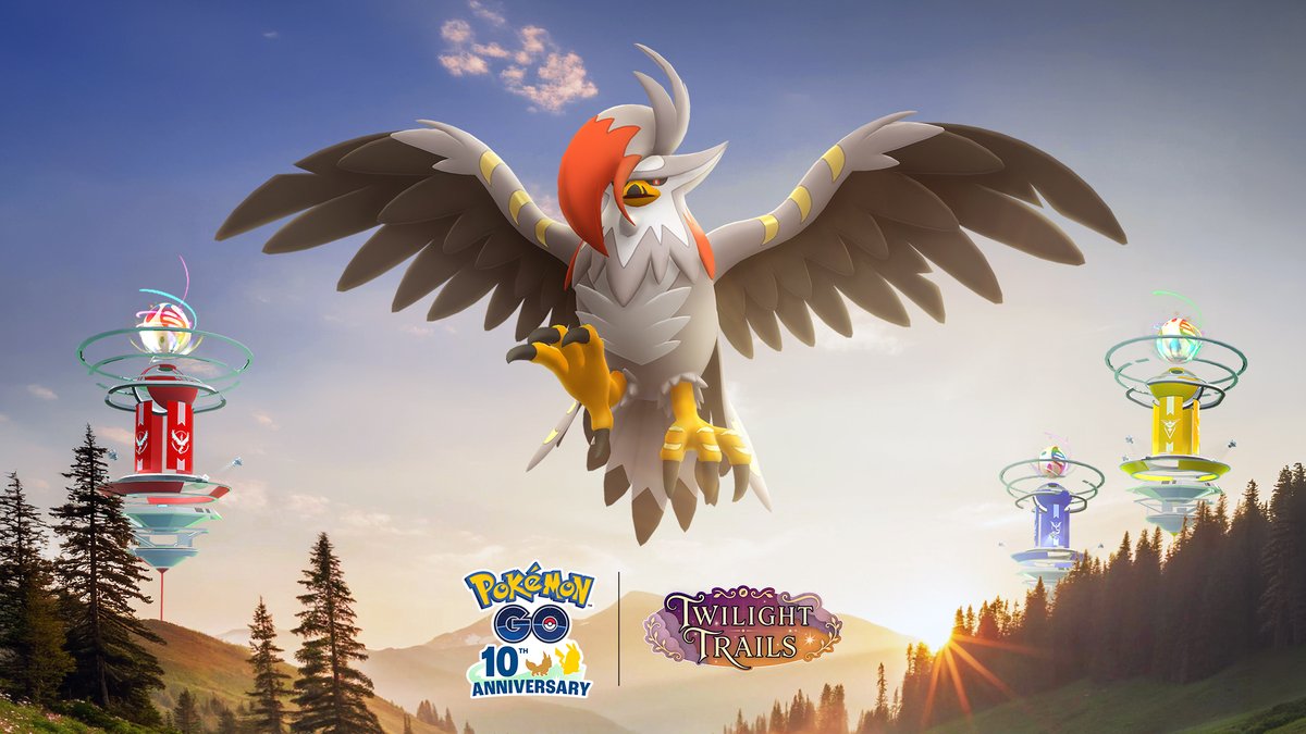 WikiDexOficial's tweet photo. Hoy sábado, de 2 a 5 p.m., Día de Supermegaincursiones de Staraptor en #PokémonGO:
🔸Mega-Staraptor disponible por primera vez en el juego.
🔸Hasta seis pases de incursión gratuitos.
🔸Meganivel 1 desbloqueado.

Más información:
https://t.co/o96RqYFO4M https://t.co/6DxplScWXc