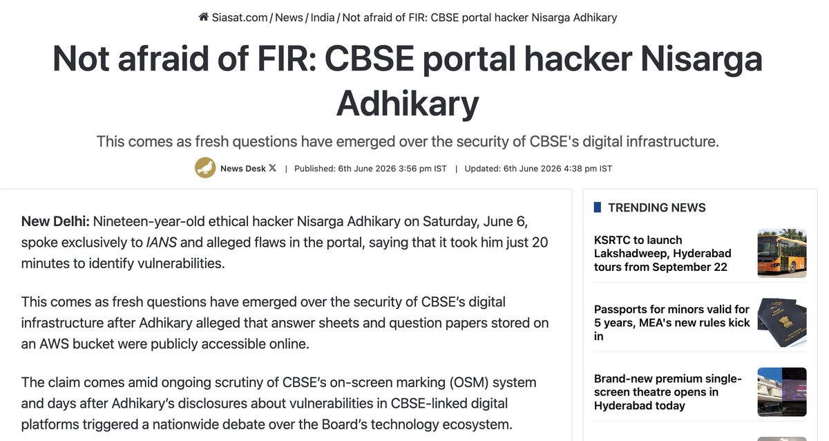 ni5arga's tweet photo. “Yes, I am a criminal.

My crime is that of curiosity.

My crime is that of judging people by what they say and think, not what they look like.

My crime is that of outsmarting you, something that you will never forgive me for.”

— The Mentor, Hacker’s Manifesto, Phrack #7 (1986)
