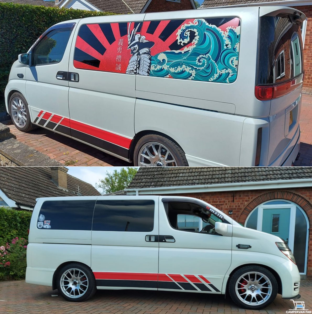 CamperFanPAGE's tweet photo. Ian Wyatt's Samurai Spirit is a vibe! ๐โจ #CustomVan https://t.co/WXZZzlXZAd