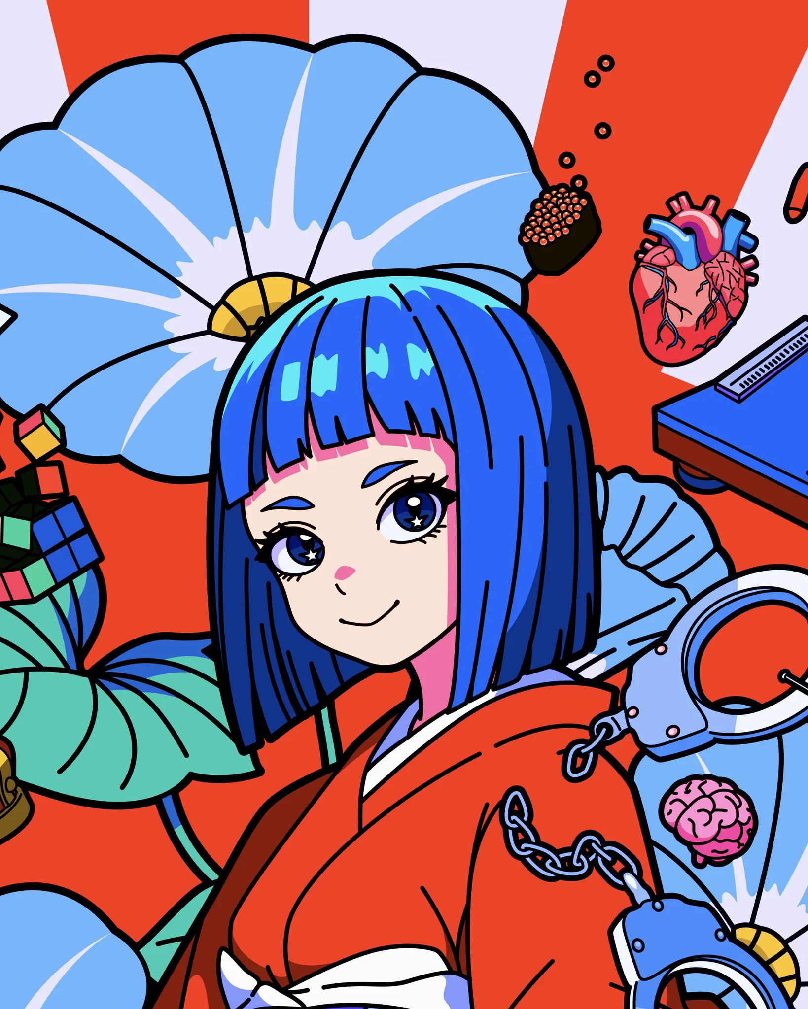 イラストオーダーページ No.014 Saito.【Neo pop artist】 on X: 