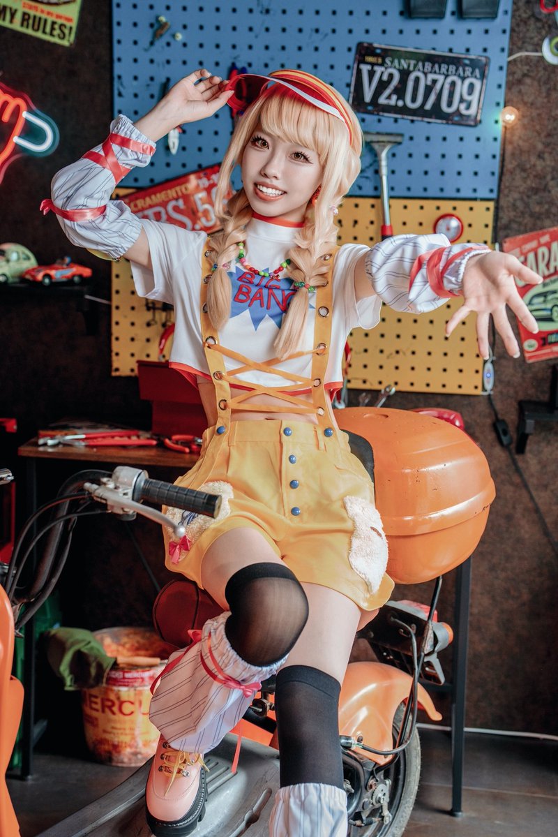 neirozum's tweet photo. コスプレ
学園アイドルマスター　/　藤田ことね
Yellow Big Bang！

📷＠Xencounter88 https://t.co/N0Q19AyUQs
