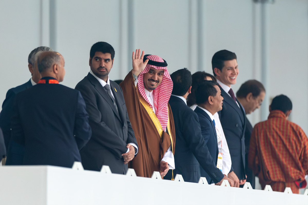 AbdulazizTF's tweet photo. سعدت بحضور حفل افتتاح دورة الألعاب الآسيوية العشرين #ناغويا2026 🇯🇵
 
كل التهاني للمجلس الأولمبي الآسيوي برئاسة أخي سعادة الشيخ @JoaanBinHamad واللجنة المنظمة على هذه الإنطلاقة الناجحة للدورة، وكل الأمنيات بالتوفيق لأبطال @TeamSaudi في هذا المحفل القاري 🇸🇦👏 https://t.co/k88kp5XnhN