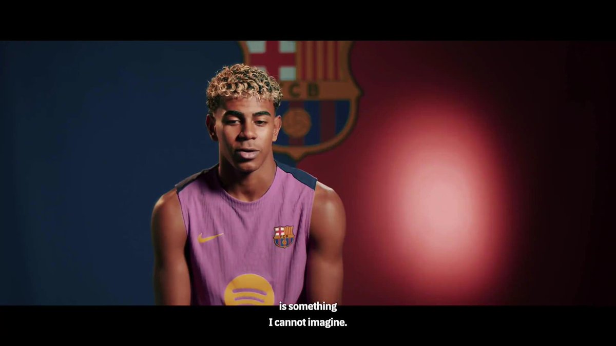 Forca_Fcb's tweet photo. 🎙️ لامين يامال: 

لقد تحقق حلمي

اللعب في الكامب نو مرتديًا الرقم 10، وأمام جميع الجماهير، شيء لا يمكنني حتى تخيله https://t.co/g02oZOJnop