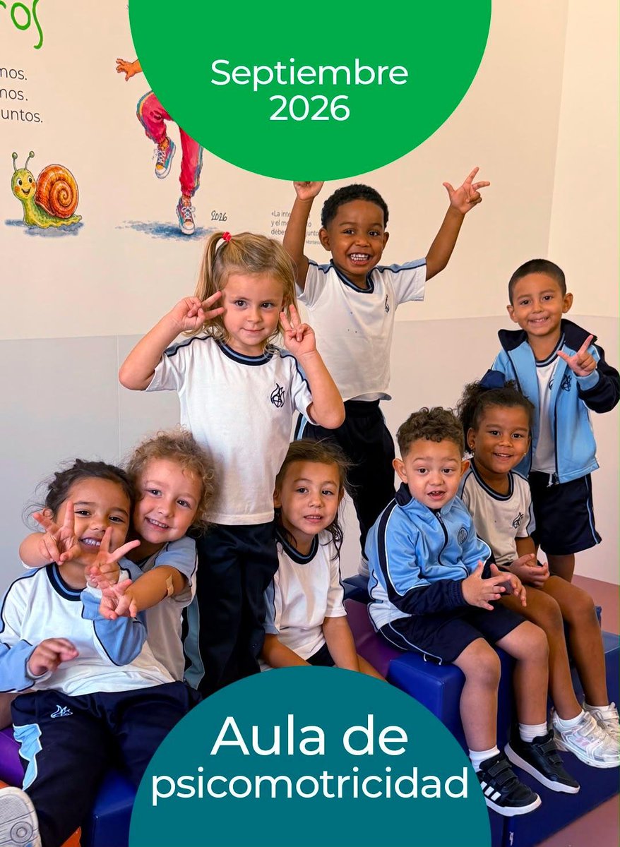 ColeMarillac's tweet photo. Los más pequeños del colegio han estrenado su nueva aula de psicomotricidad.
Un espacio para descubrir su cuerpo a través del movimiento y el juego; para esforzarse y aprender, pero también para ayudarse, celebrar cada logro y crecer juntos.  #colegiosHHCC #EducaciónVicenciana https://t.co/njovTWRIGY