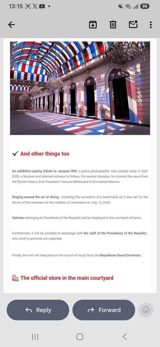 FranceResidency's tweet photo. @EmmanuelMacron To the European Heritages day
&amp; to the
    Elysee heritagez day
Big thank I see Elysee Newxletter 8 September, but I wad cannot register ticket
I wish wondergul sunny day day in Paris France!
  I will wrote in 1, 2 days about my ART-BASEL-PARIS ideas, however tickets yet not buy https://t.co/4zWWOVqwuC