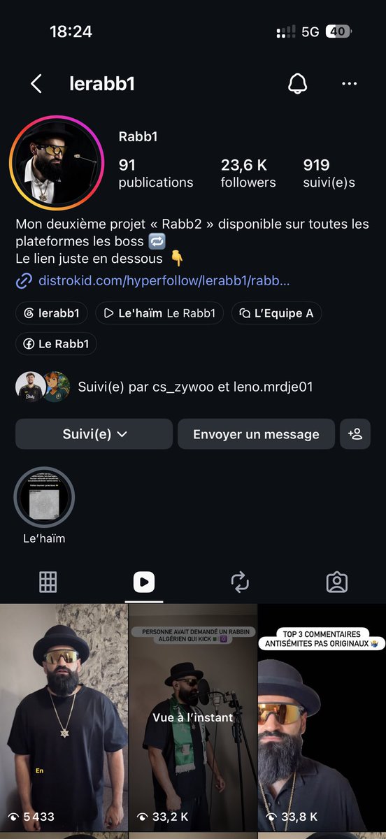 b9bou's tweet photo. ➡️ Zywoo spotted following a French rabbi rapper ✡️🎤

I follow the work of this rapper myself because he’s really good 🗣️🔥

Is this 100% Israel certified ? ✅ https://t.co/1XzZHQfMUp