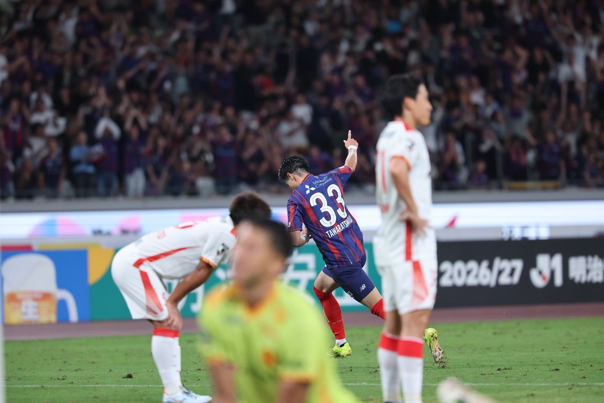 fctokyoofficial's tweet photo. 🔵🔴
𝐆𝐎𝐀𝐋 𝐏𝐇𝐎𝐓𝐎 #きらぼしDay

#俵積田晃太 選手が自陣からの長い距離をドリブルで運び、最後は右足を振り抜き、今シーズン初ゴール決め先制!!!👊👊👊🔵🔴

#fctokyo #tokyo https://t.co/oKqZa8v5SY