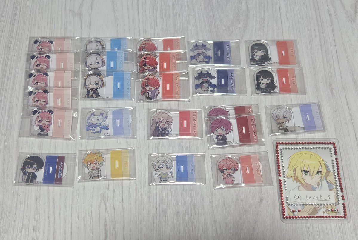 _lover_3's tweet photo. { にじさんじ グッズ 交換 譲渡 }
譲➝画像の方  

求➝IDの方 or固ツイ

その他にも迷子グッズ載せてます。
検索からでもお気軽にお声掛けください🌷.*

🔎
ビスケット缶バッジチョコエッグにじさんじヴィレッジヴァンガード缶バッジ https://t.co/FufmVbGl3b