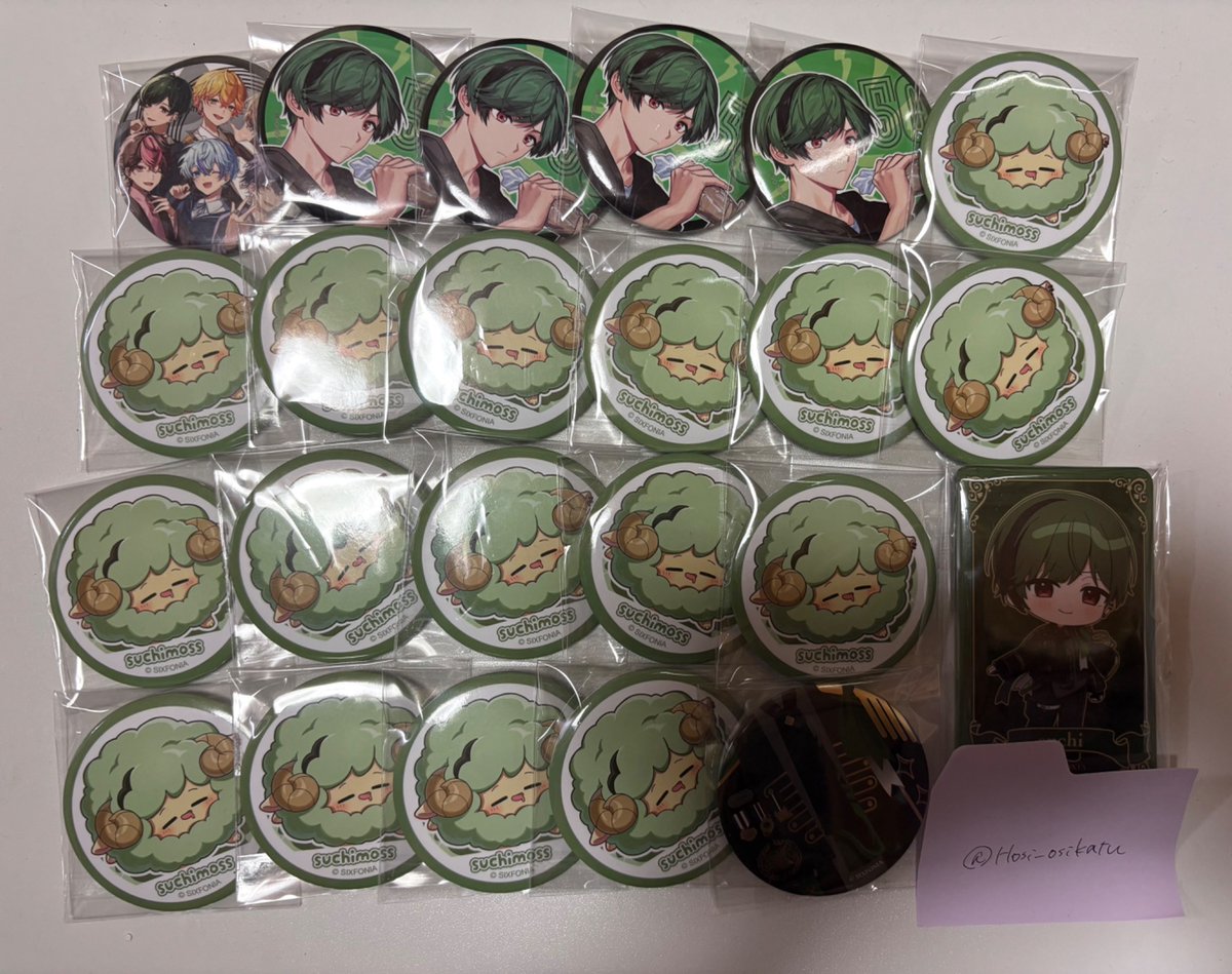 Hosi_osikatu's tweet photo. お気軽にお声掛けください！

譲　画像
求　買取

条件の良い方、即日送金可能な方優先

※傷等あるものが多いです。ご了承の方上声がけください。

＃シクフォニグッズ交換
＃シクフォニグッズ買取 https://t.co/0vexjJXUnk