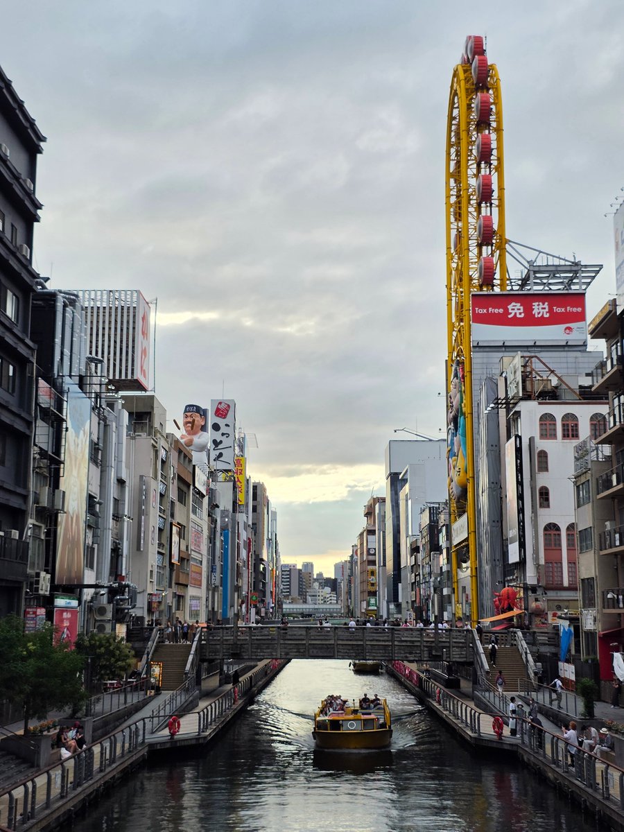 T_T_KinGam's tweet photo. 歩いて巡りやすい街、大阪 https://t.co/PVjc32Ufge