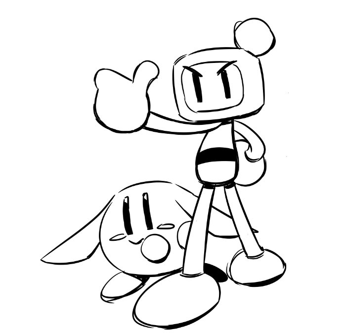 aw0_aj's tweet photo. At some point I’ll play more Bomberman stuff https://t.co/cROIYJEBpQ