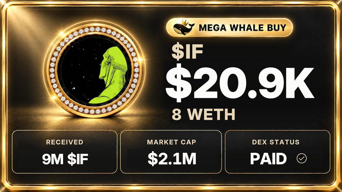 Coldycircle0x's tweet photo. Is $IF an investment?
No.
Most meme coins end at zero.
Never spend more than you can lose

@WhatIFonHOOD https://t.co/kIUtD17OUa