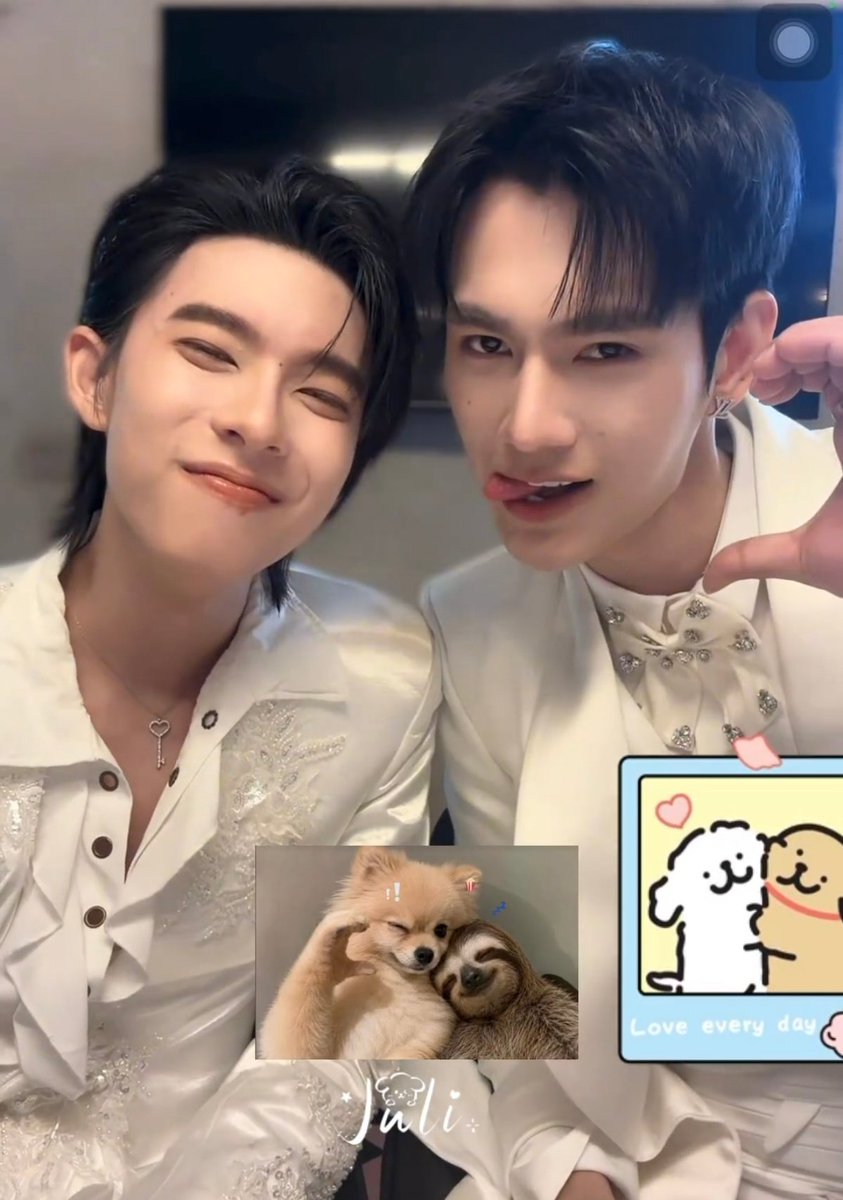 layxingyan's tweet photo. 🐶❤️🐱可可爱爱ᥫ᭡～
cr.📷
#ppoohkt @ppoohkt 
#pavelphoom @pavelphoom 
#poohpavel https://t.co/UhavS5hS05